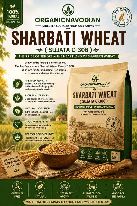 Sharbati Wheat Grain